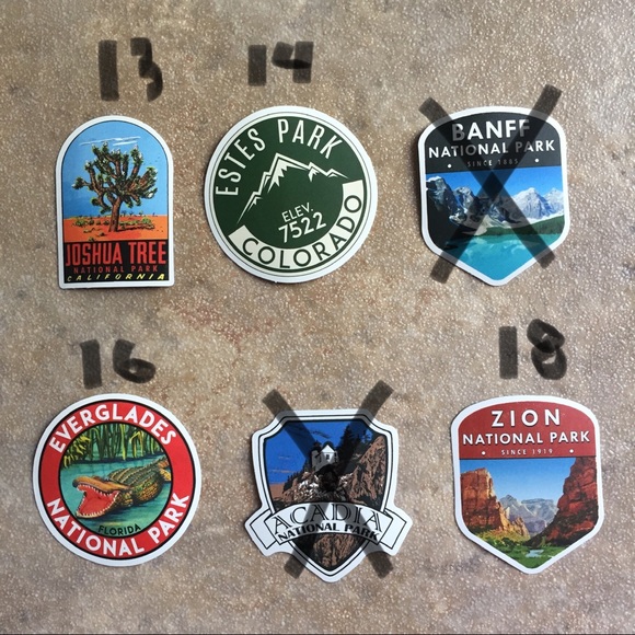 National Park Stickers 3/$5 - Picture 4 of 10